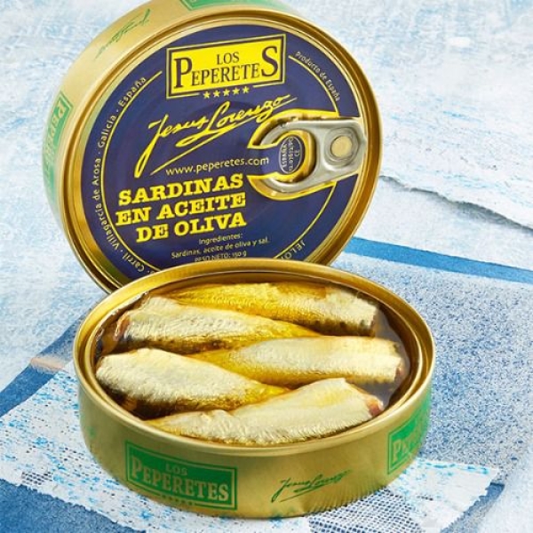Sardinas con Aceite de Oliva Sardinas con Aceite de Oliva